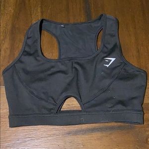 Gymshark Black Sports Bra - Large